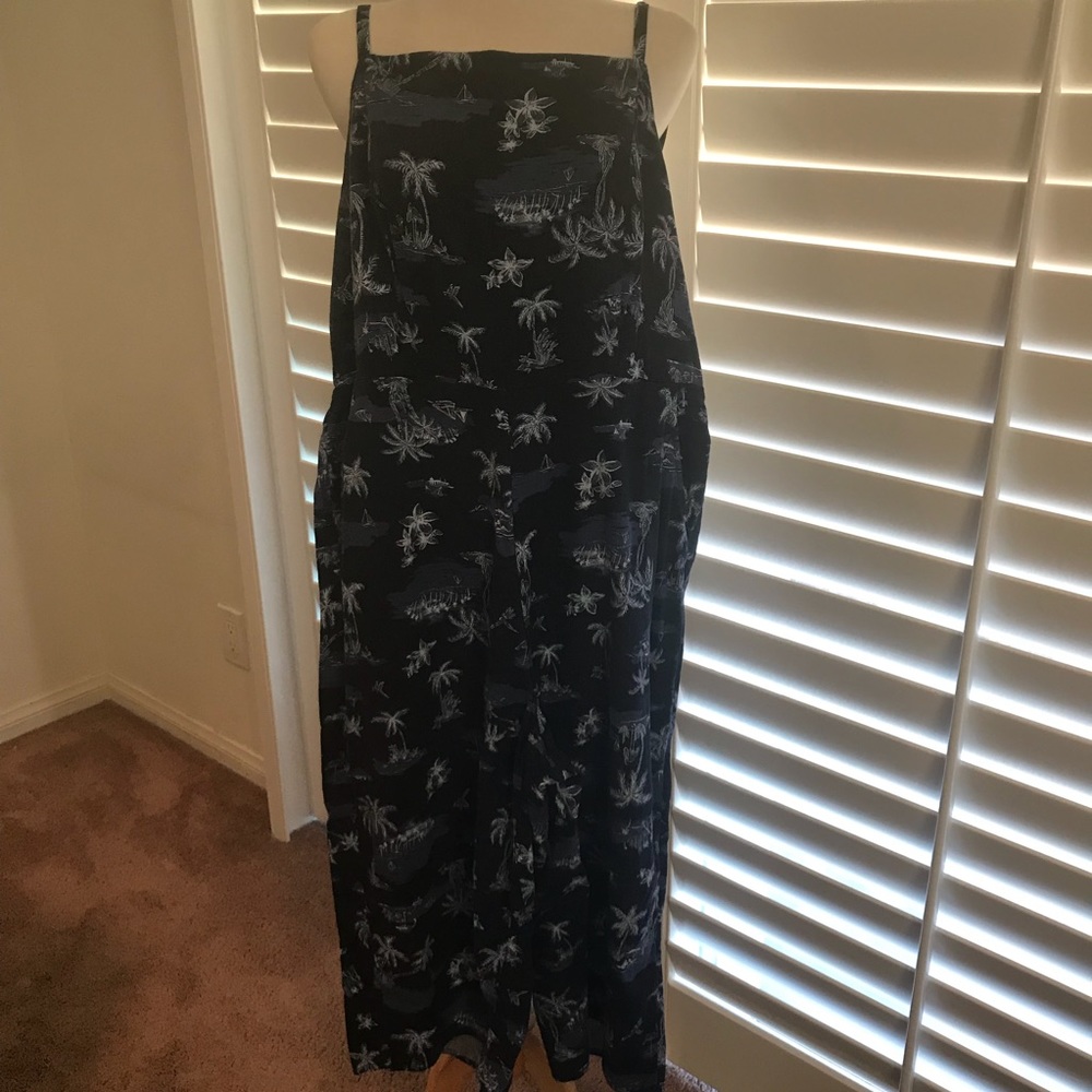 Square neck Cami jumpsuit